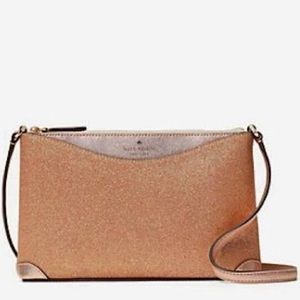 Kate Spade Shimmy Glitter Crossbody NWT